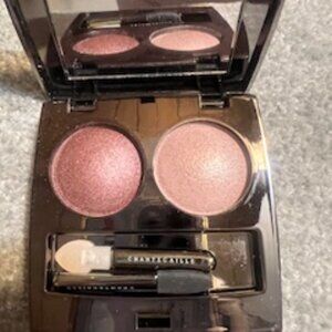 Almost New Chantecaille Luxe Eye Duo in Kenya Plum/Hazy Pink